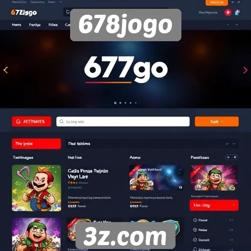 Análise da interface do usuário do site 678jogo